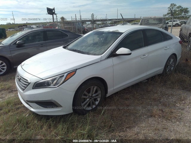 Photo 1 VIN: 5NPE24AF8GH334526 - HYUNDAI SONATA 