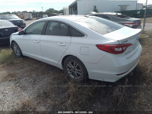 Photo 2 VIN: 5NPE24AF8GH334526 - HYUNDAI SONATA 