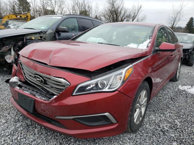 Photo 1 VIN: 5NPE24AF8GH335840 - HYUNDAI SONATA SE 