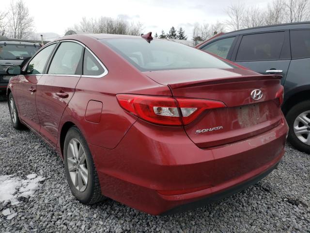 Photo 2 VIN: 5NPE24AF8GH335840 - HYUNDAI SONATA SE 