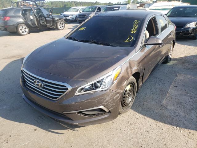 Photo 1 VIN: 5NPE24AF8GH346210 - HYUNDAI SONATA SE 