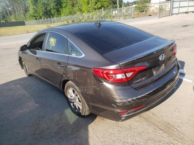 Photo 2 VIN: 5NPE24AF8GH346210 - HYUNDAI SONATA SE 