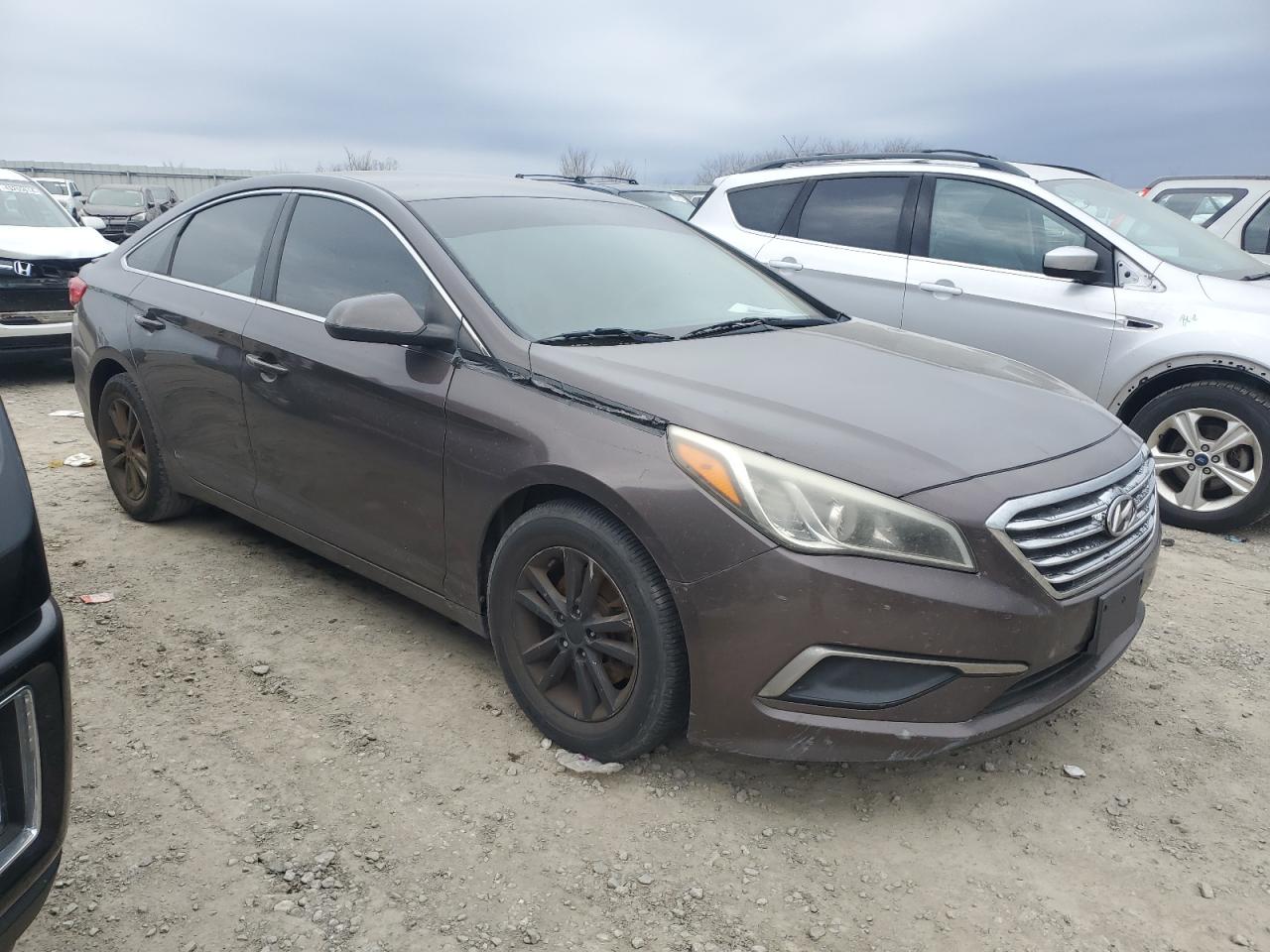 Photo 3 VIN: 5NPE24AF8GH348622 - HYUNDAI SONATA 