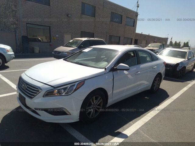 Photo 1 VIN: 5NPE24AF8GH348782 - HYUNDAI SONATA 