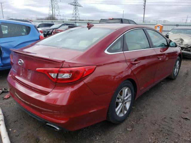 Photo 2 VIN: 5NPE24AF8GH349463 - HYUNDAI SONATA SE 