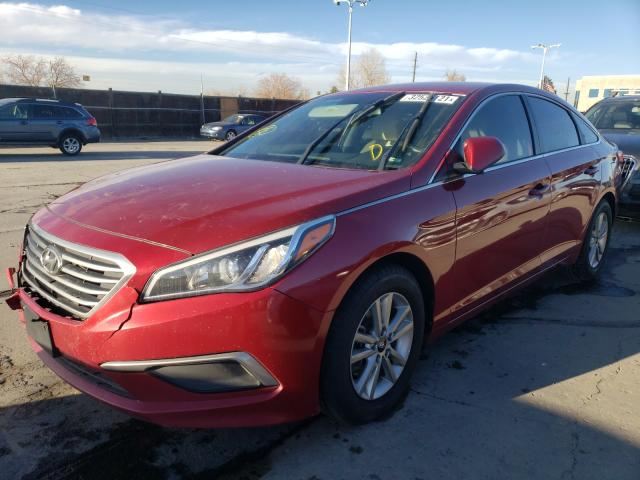 Photo 1 VIN: 5NPE24AF8GH351892 - HYUNDAI SONATA SE 