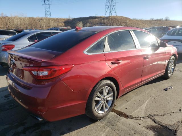 Photo 3 VIN: 5NPE24AF8GH351892 - HYUNDAI SONATA SE 