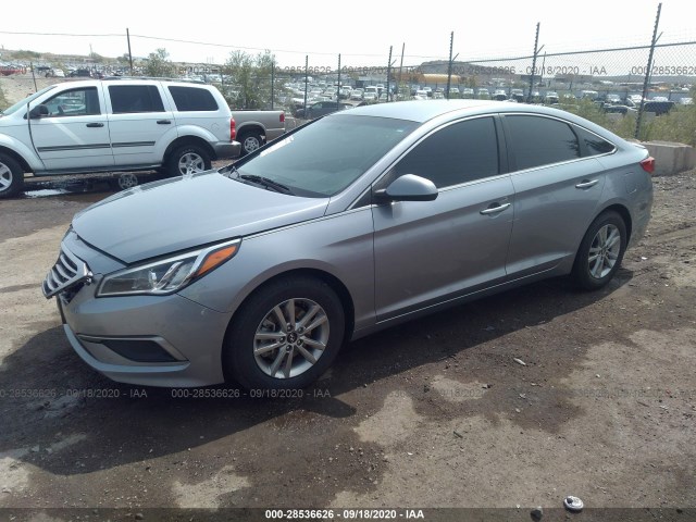 Photo 1 VIN: 5NPE24AF8GH358406 - HYUNDAI SONATA 