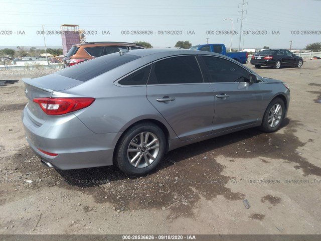 Photo 3 VIN: 5NPE24AF8GH358406 - HYUNDAI SONATA 