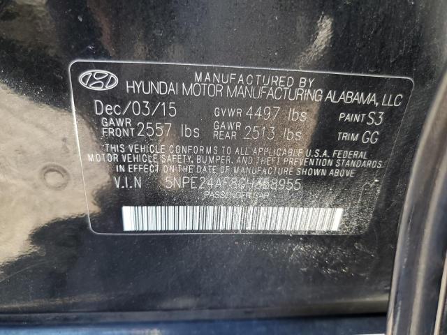 Photo 9 VIN: 5NPE24AF8GH358955 - HYUNDAI SONATA SE 