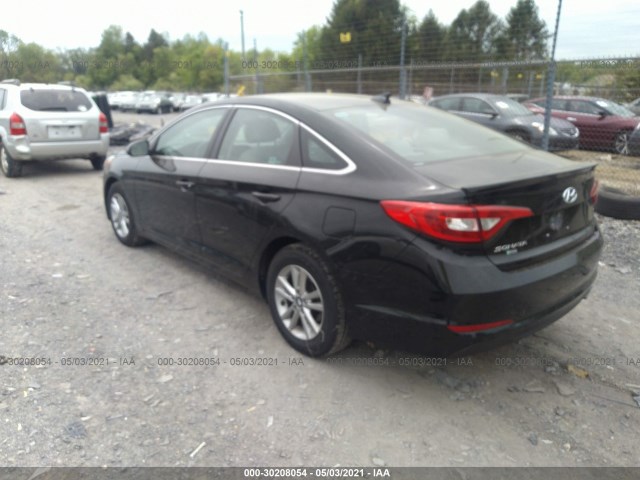 Photo 2 VIN: 5NPE24AF8GH366540 - HYUNDAI SONATA 