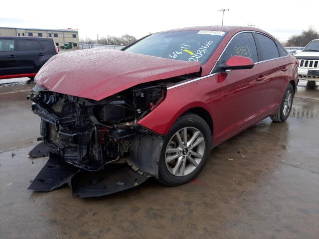 Photo 1 VIN: 5NPE24AF8GH377845 - HYUNDAI SONATA SE 