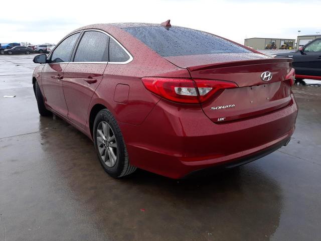 Photo 2 VIN: 5NPE24AF8GH377845 - HYUNDAI SONATA SE 