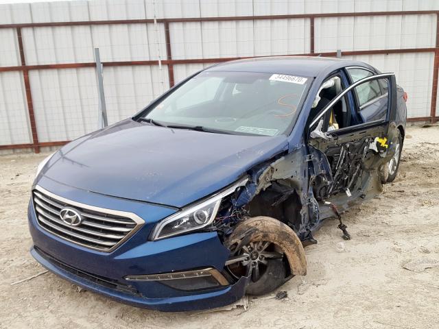 Photo 1 VIN: 5NPE24AF8GH378638 - HYUNDAI SONATA SE 