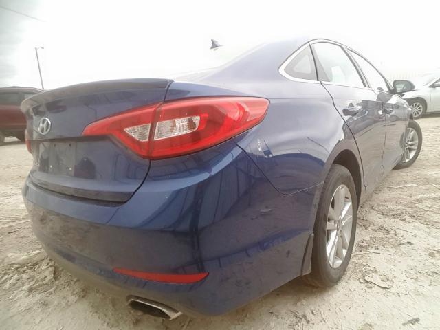 Photo 3 VIN: 5NPE24AF8GH378638 - HYUNDAI SONATA SE 