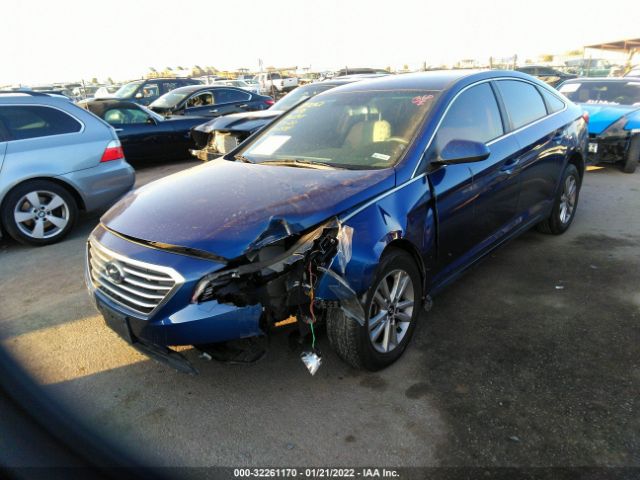 Photo 1 VIN: 5NPE24AF8GH384763 - HYUNDAI SONATA 