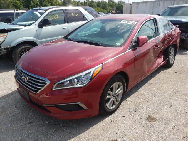 Photo 1 VIN: 5NPE24AF8GH387176 - HYUNDAI SONATA SE 