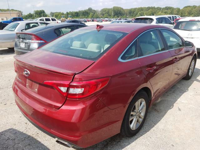 Photo 3 VIN: 5NPE24AF8GH387176 - HYUNDAI SONATA SE 