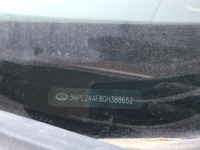 Photo 11 VIN: 5NPE24AF8GH388652 - HYUNDAI SONATA SE 