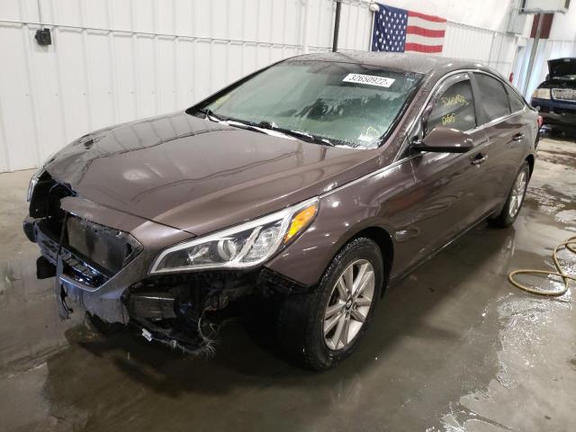 Photo 1 VIN: 5NPE24AF8GH393334 - HYUNDAI SONATA SE 