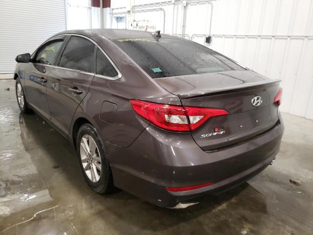 Photo 2 VIN: 5NPE24AF8GH393334 - HYUNDAI SONATA SE 