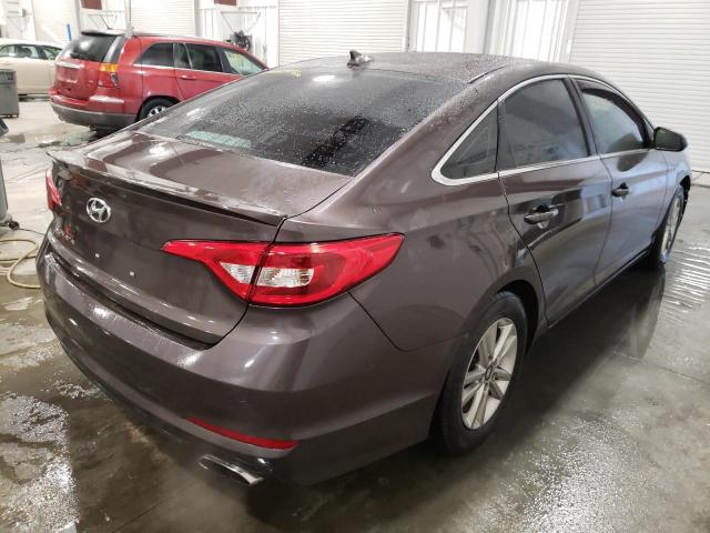 Photo 3 VIN: 5NPE24AF8GH393334 - HYUNDAI SONATA SE 