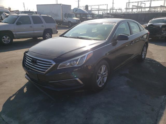 Photo 1 VIN: 5NPE24AF8GH393978 - HYUNDAI SONATA SE 