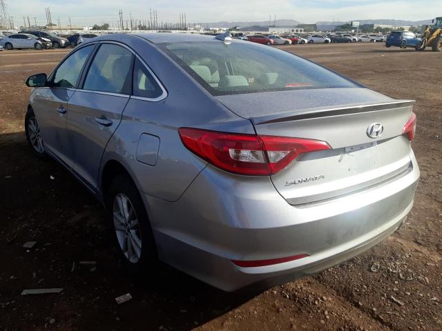 Photo 2 VIN: 5NPE24AF8GH397268 - HYUNDAI SONATA SE 