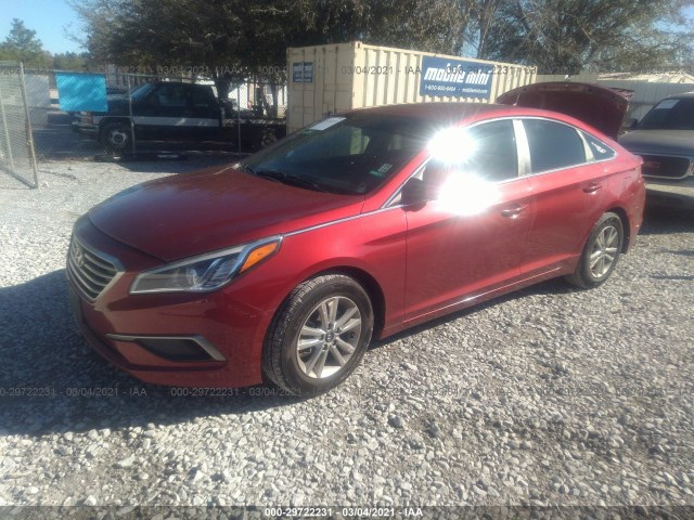 Photo 1 VIN: 5NPE24AF8GH401254 - HYUNDAI SONATA 