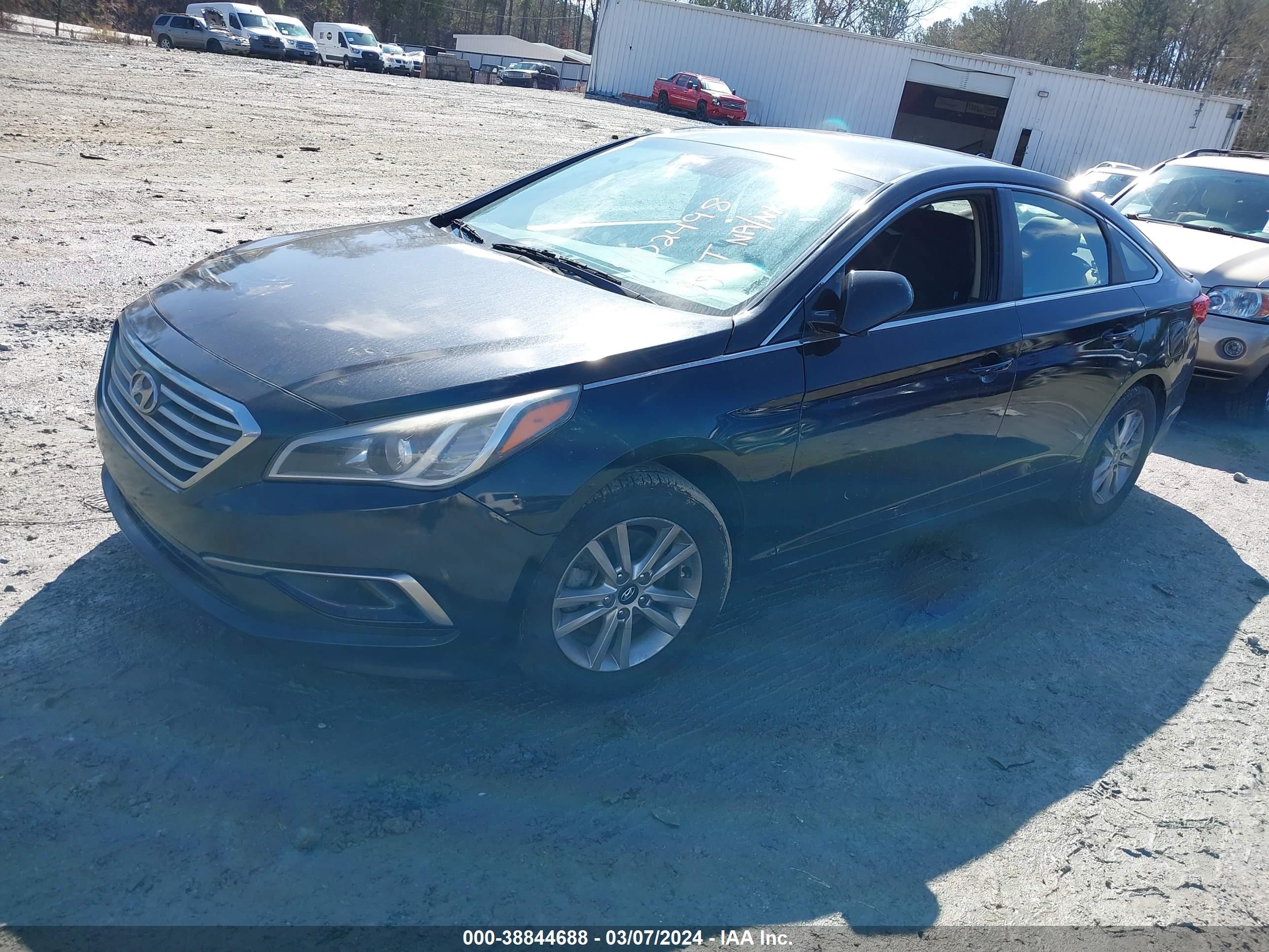 Photo 1 VIN: 5NPE24AF8GH402498 - HYUNDAI SONATA 