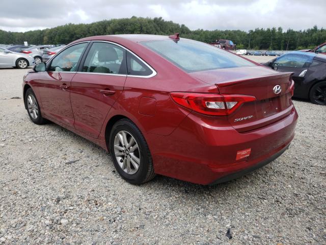 Photo 2 VIN: 5NPE24AF8GH404123 - HYUNDAI SONATA SE 