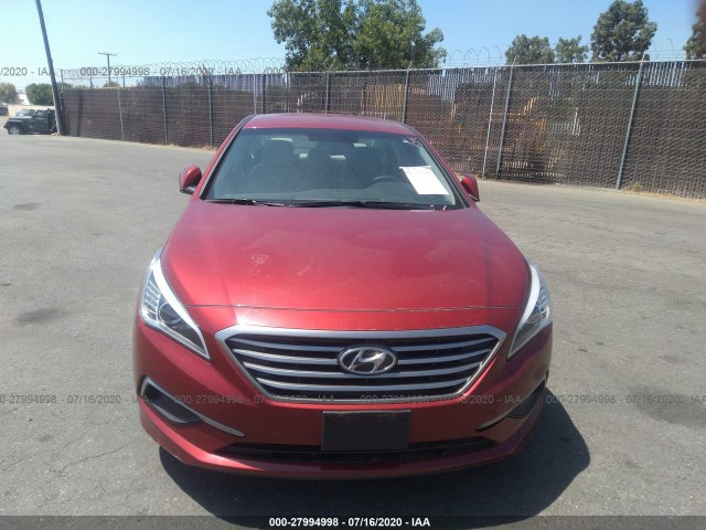 Photo 5 VIN: 5NPE24AF8GH405255 - HYUNDAI SONATA 