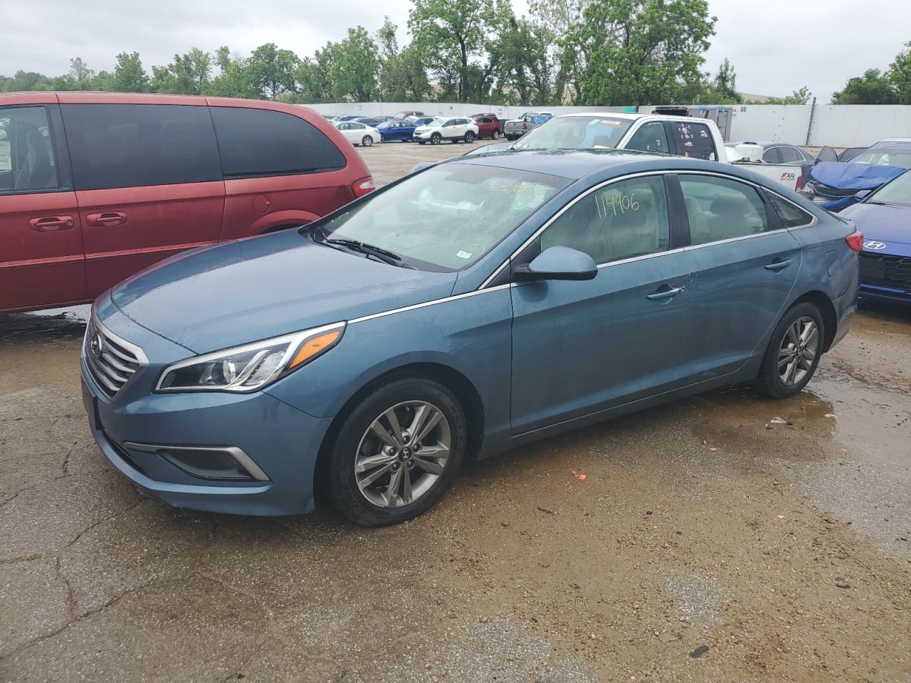 Photo 0 VIN: 5NPE24AF8GH407121 - HYUNDAI SONATA 