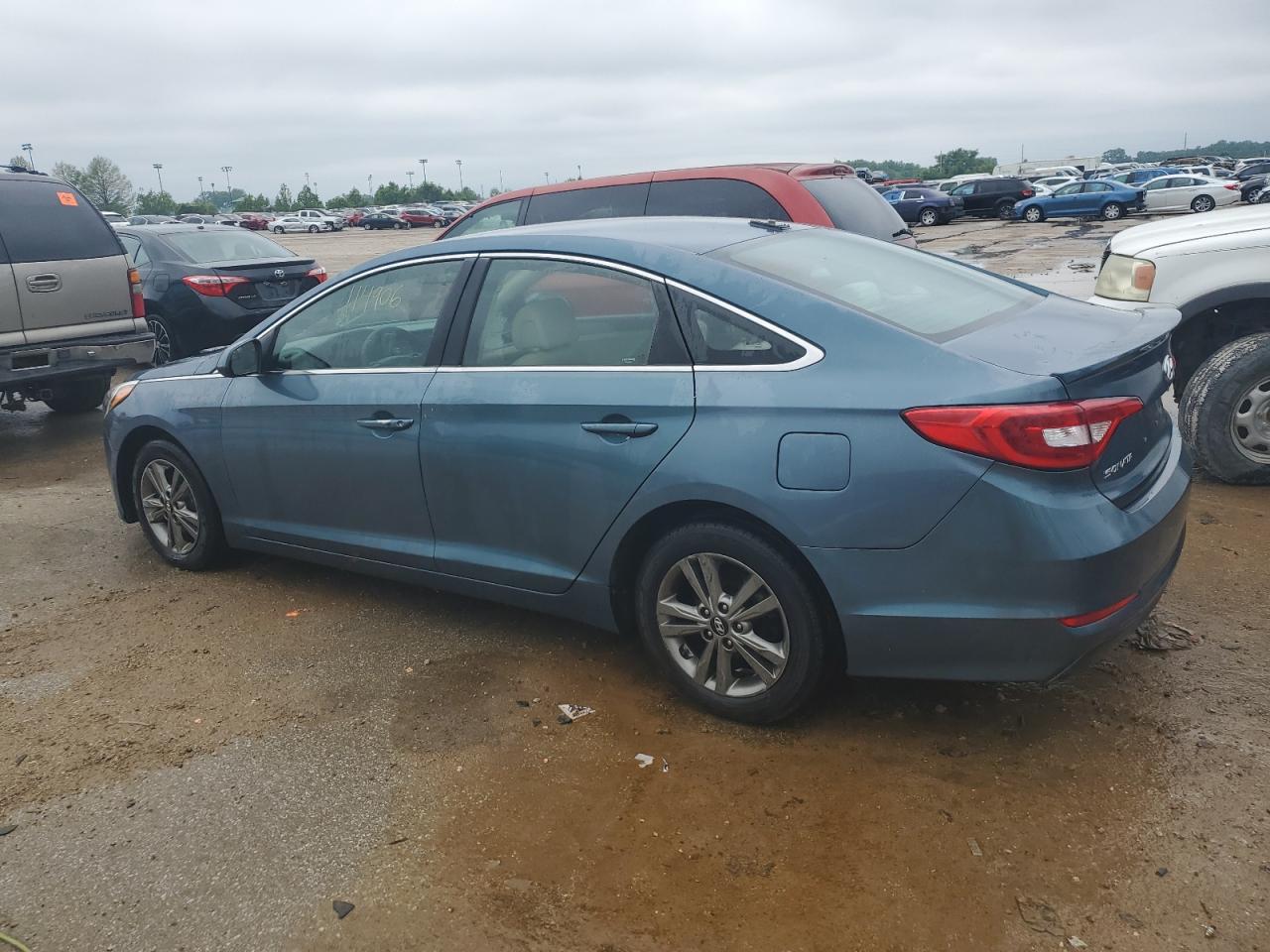 Photo 1 VIN: 5NPE24AF8GH407121 - HYUNDAI SONATA 