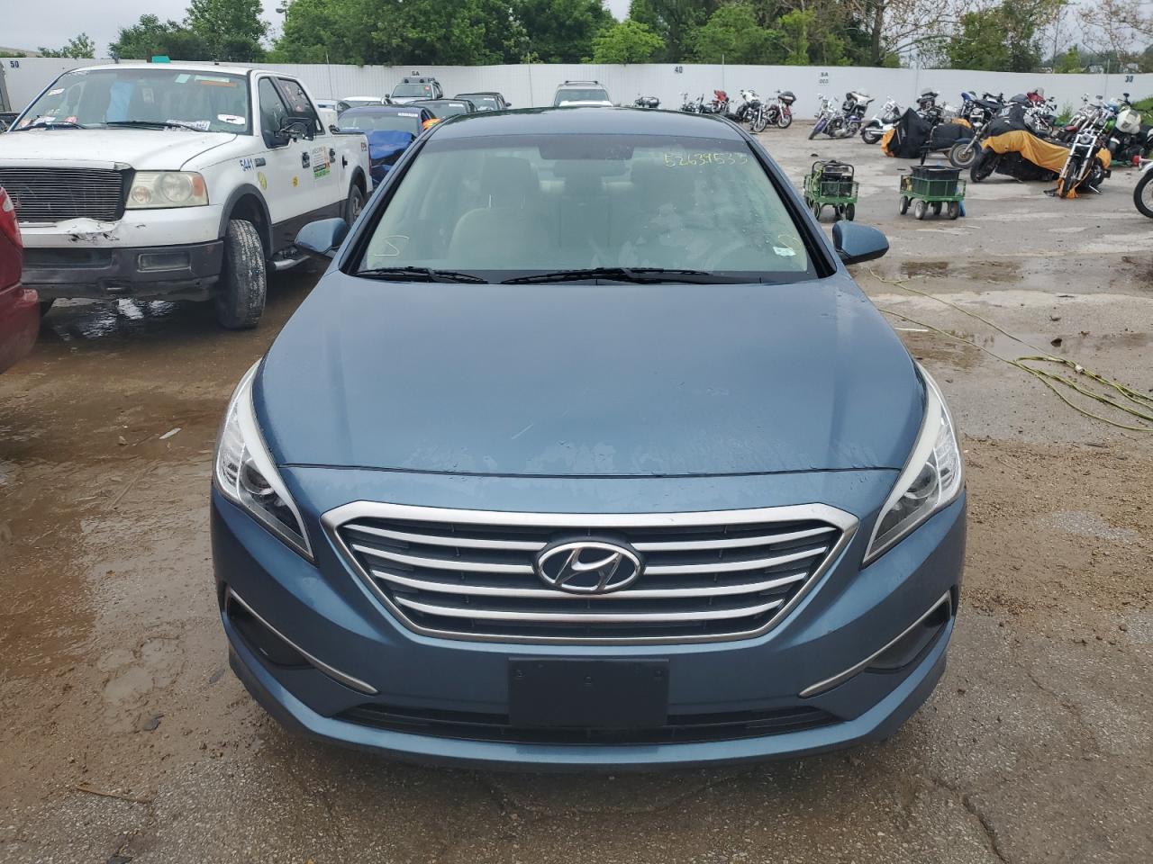 Photo 4 VIN: 5NPE24AF8GH407121 - HYUNDAI SONATA 