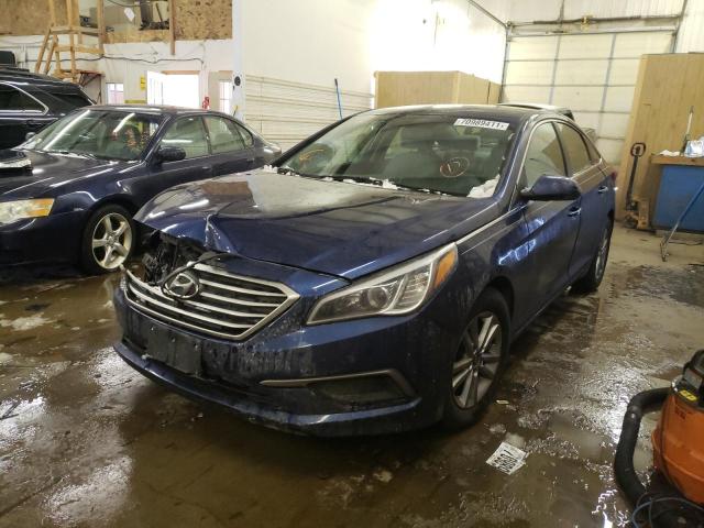 Photo 1 VIN: 5NPE24AF8GH407670 - HYUNDAI SONATA SE 