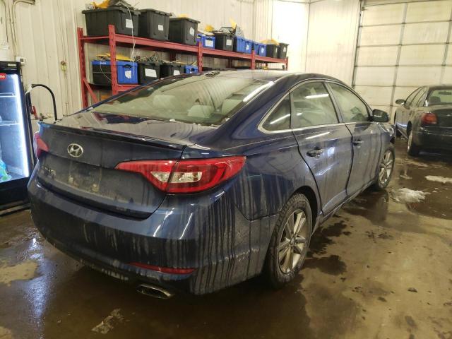 Photo 3 VIN: 5NPE24AF8GH407670 - HYUNDAI SONATA SE 