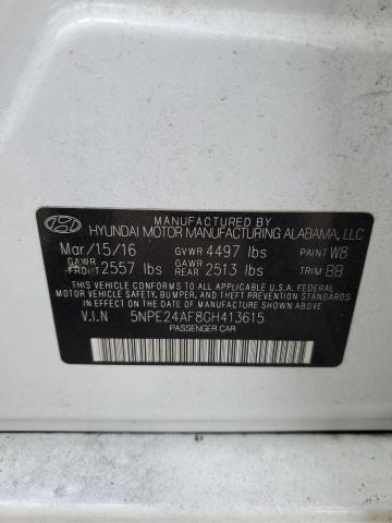 Photo 12 VIN: 5NPE24AF8GH413615 - HYUNDAI SONATA 