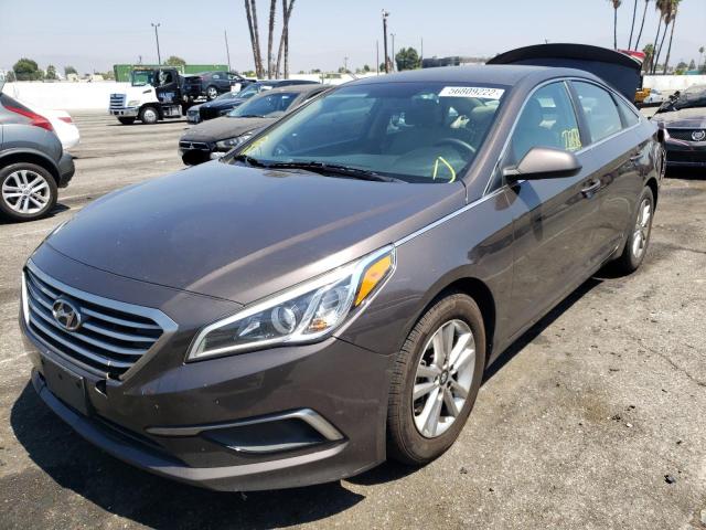 Photo 1 VIN: 5NPE24AF8GH414599 - HYUNDAI SONATA SE 