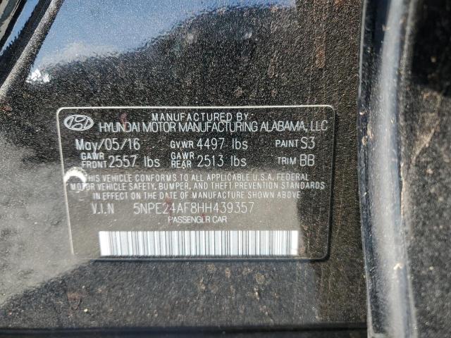 Photo 11 VIN: 5NPE24AF8HH439357 - HYUNDAI SONATA SE 