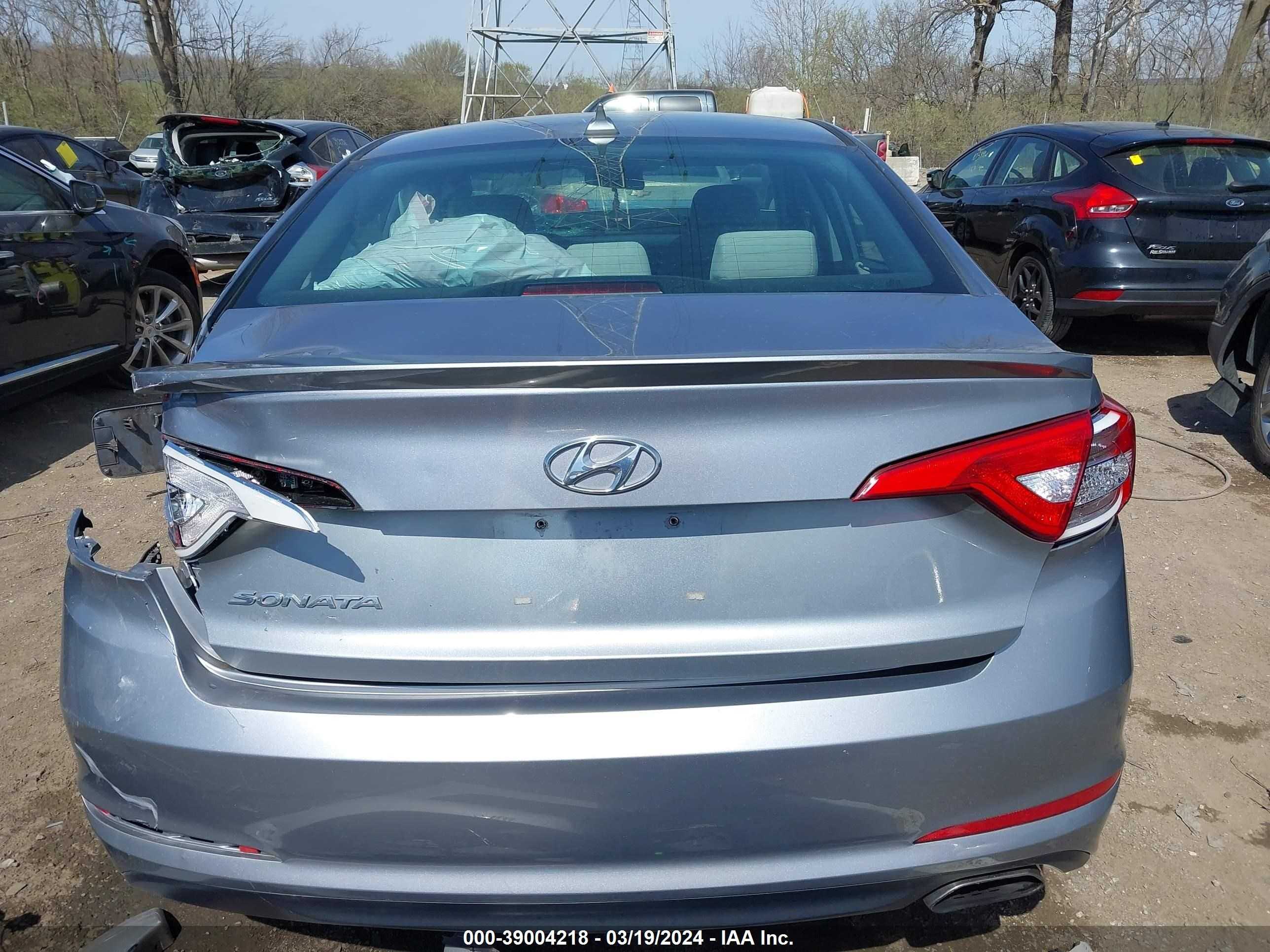 Photo 15 VIN: 5NPE24AF8HH457728 - HYUNDAI SONATA 