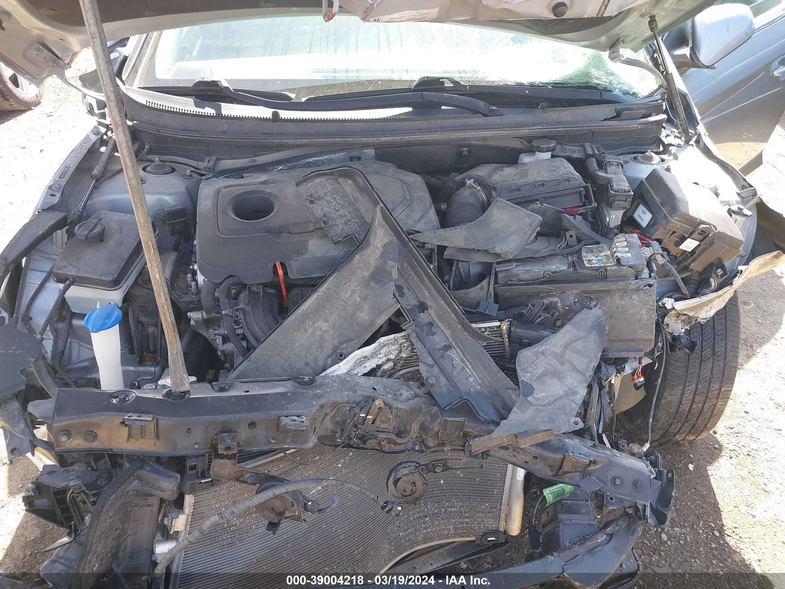 Photo 9 VIN: 5NPE24AF8HH457728 - HYUNDAI SONATA 