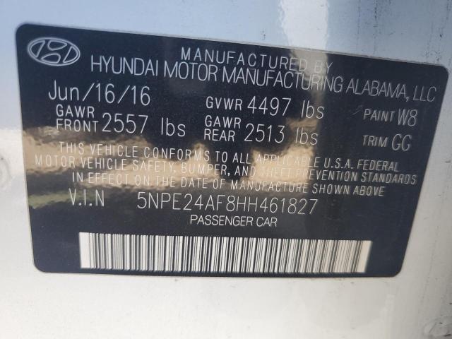 Photo 12 VIN: 5NPE24AF8HH461827 - HYUNDAI SONATA 