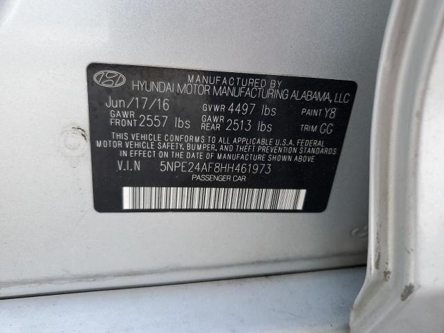 Photo 11 VIN: 5NPE24AF8HH461973 - HYUNDAI SONATA 