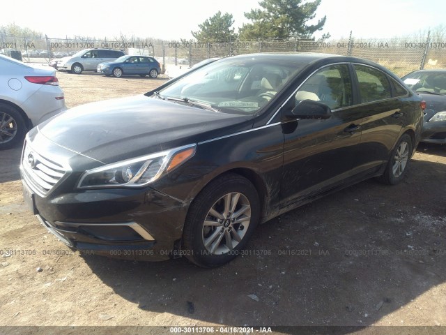 Photo 1 VIN: 5NPE24AF8HH465277 - HYUNDAI SONATA 