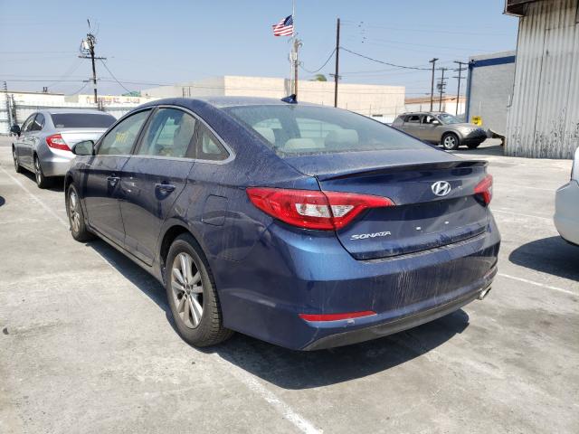 Photo 2 VIN: 5NPE24AF8HH468728 - HYUNDAI SONATA SE 