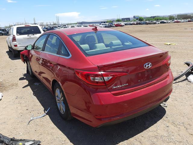 Photo 2 VIN: 5NPE24AF8HH469040 - HYUNDAI SONATA SE 