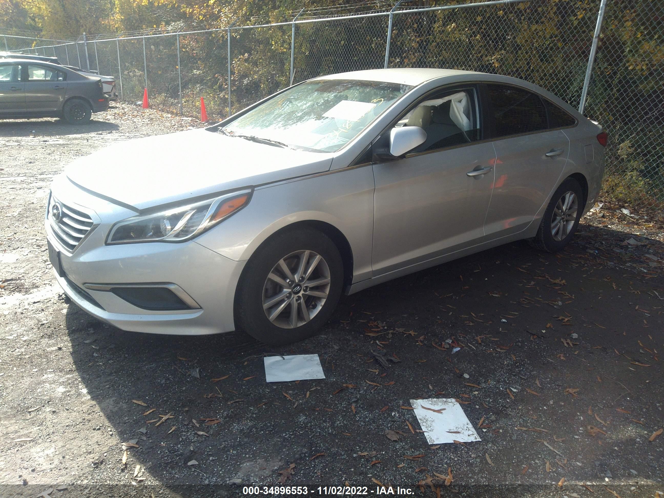 Photo 1 VIN: 5NPE24AF8HH472049 - HYUNDAI SONATA 