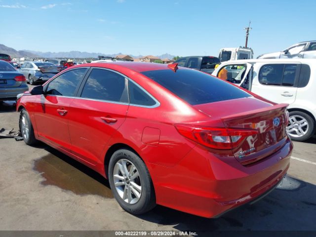 Photo 2 VIN: 5NPE24AF8HH491152 - HYUNDAI SONATA 