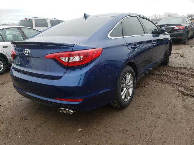 Photo 3 VIN: 5NPE24AF8HH499249 - HYUNDAI SONATA SE 